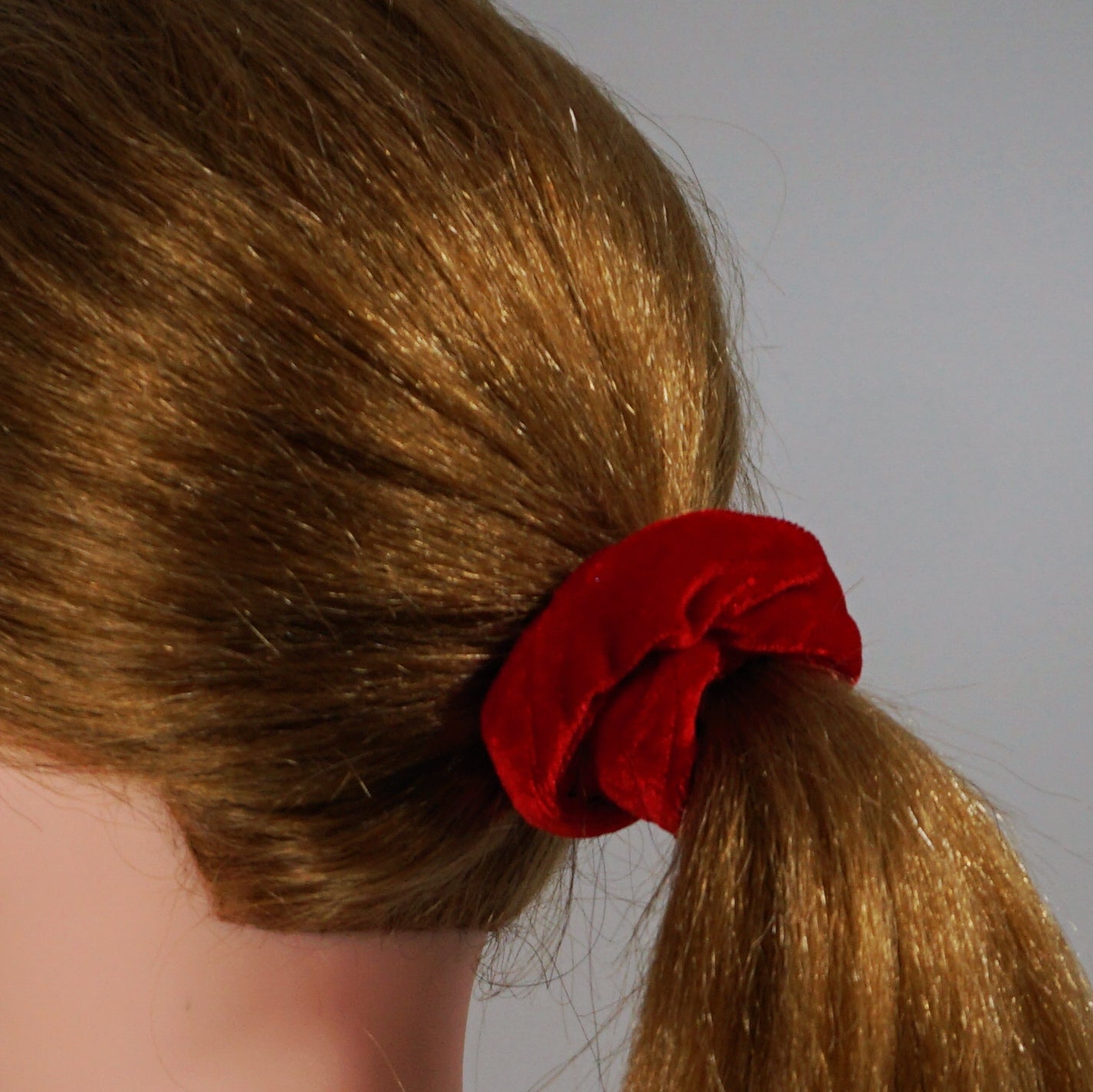 Amelia Beauty 8 Red Velvet Scrunchies Amelia Beauty Products