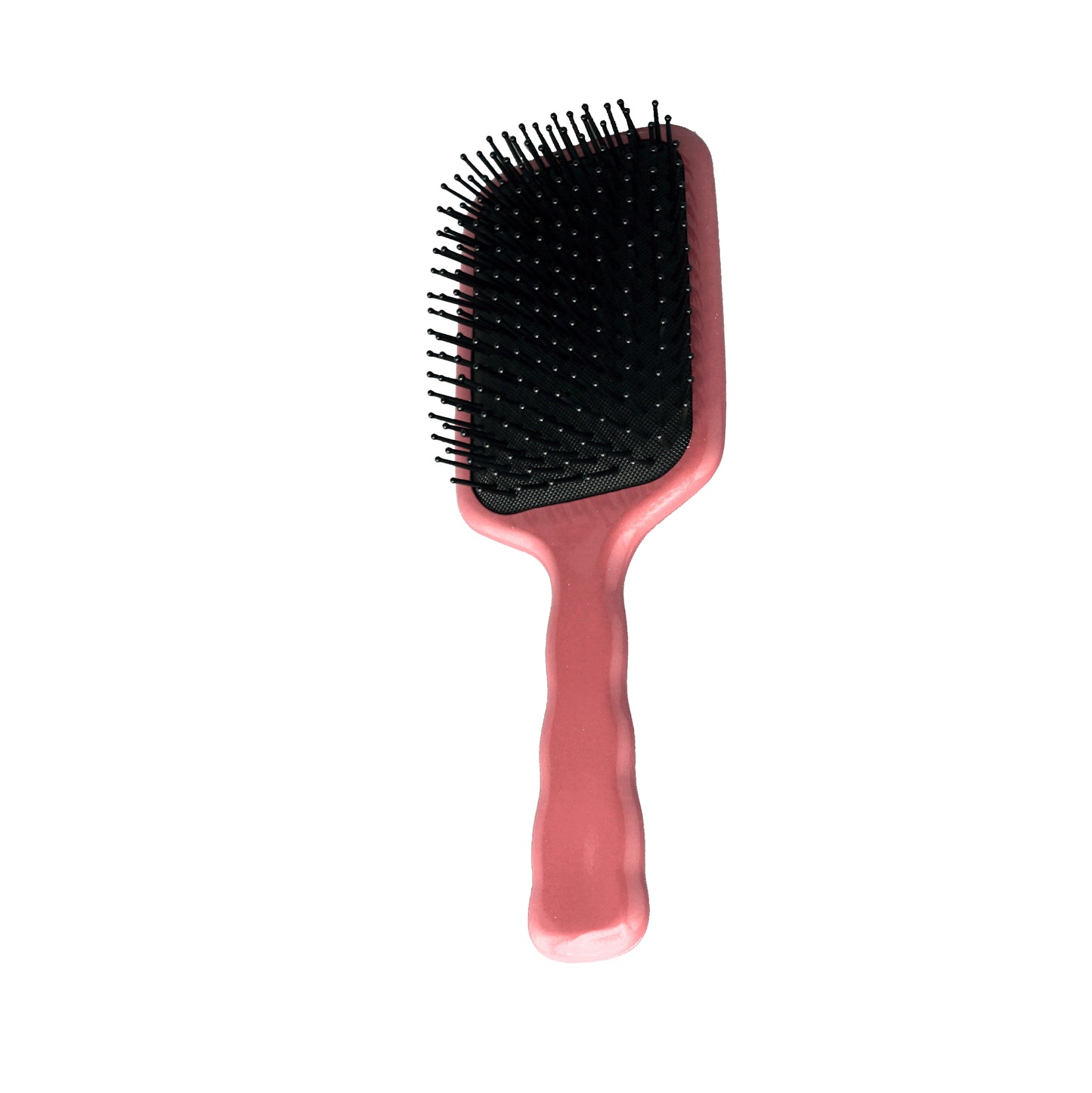 9.5in Paddle Cushion Brush - Nylon Bristles, Scarlet - CLOSEOUT, LIMITED STOCK AVAILABLE