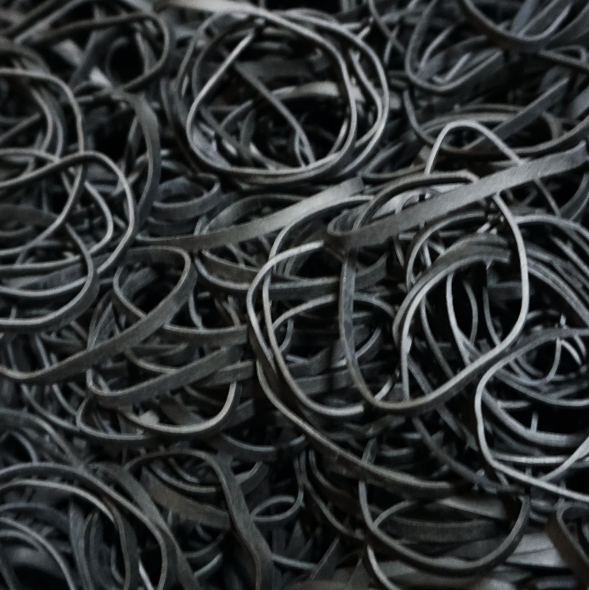 Black Rubber Bands-Thick Version